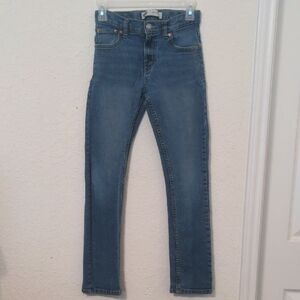 Levi's Girls Blue Denim 511 Slim Jeans. Size 14
